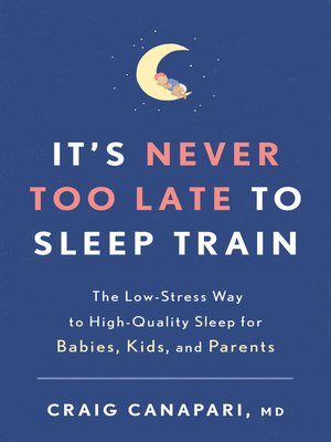 cover image of It's Never Too Late to Sleep Train
